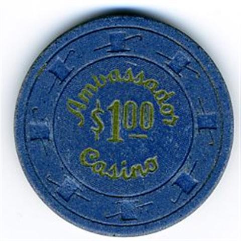 Klondike Inn Casino Las Vegas NV $25 Chip 1988 